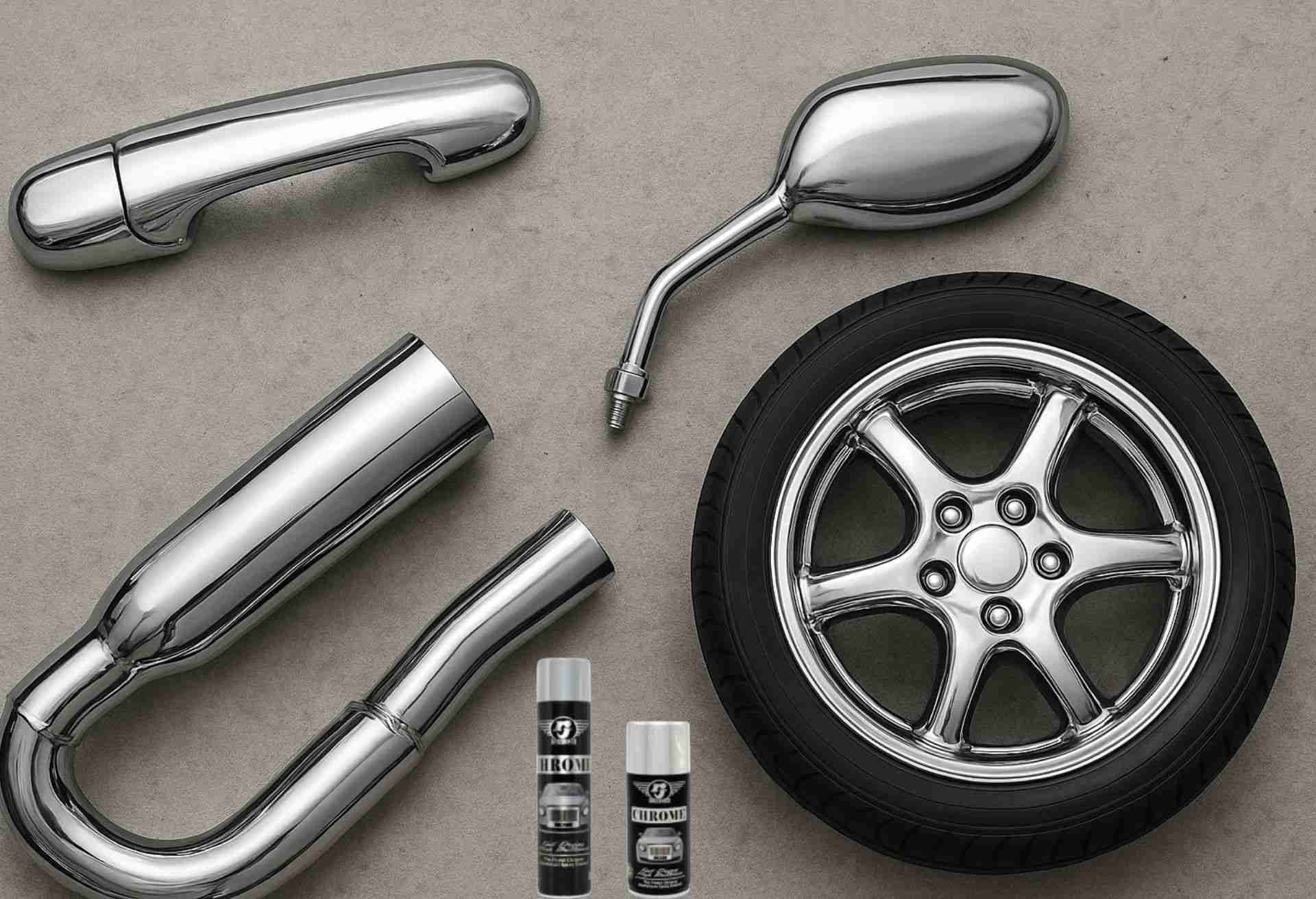 Warna Chrome Bisa Didapat dari RJ London Chrome Spray Paint!